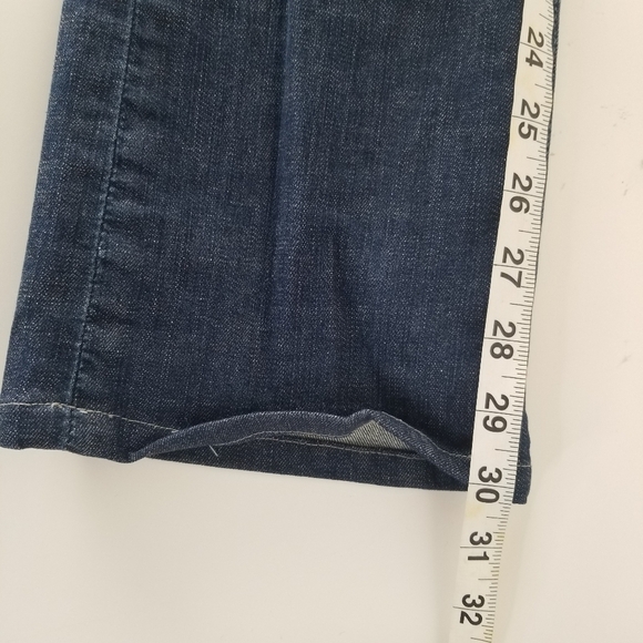 Anthropologie Pilcro Stet Slim Bootcut Jeans Dark Wash Size 26 - Picture 14 of 14